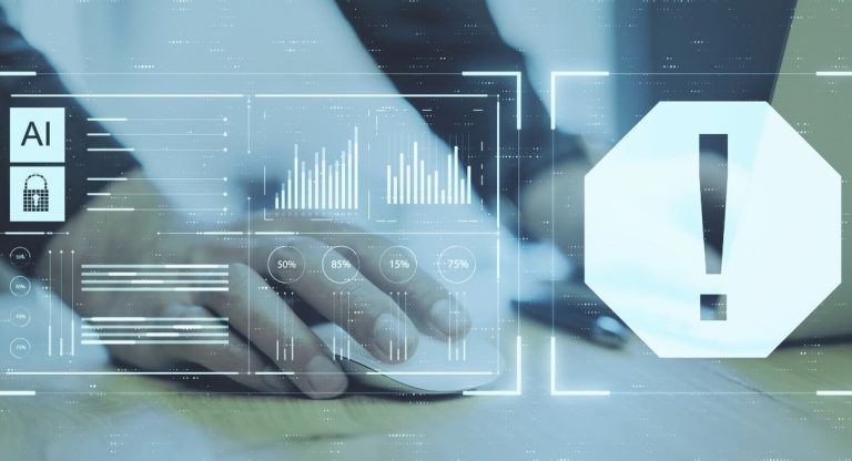 Écran d'erreur sur interface numérique avec code technologique